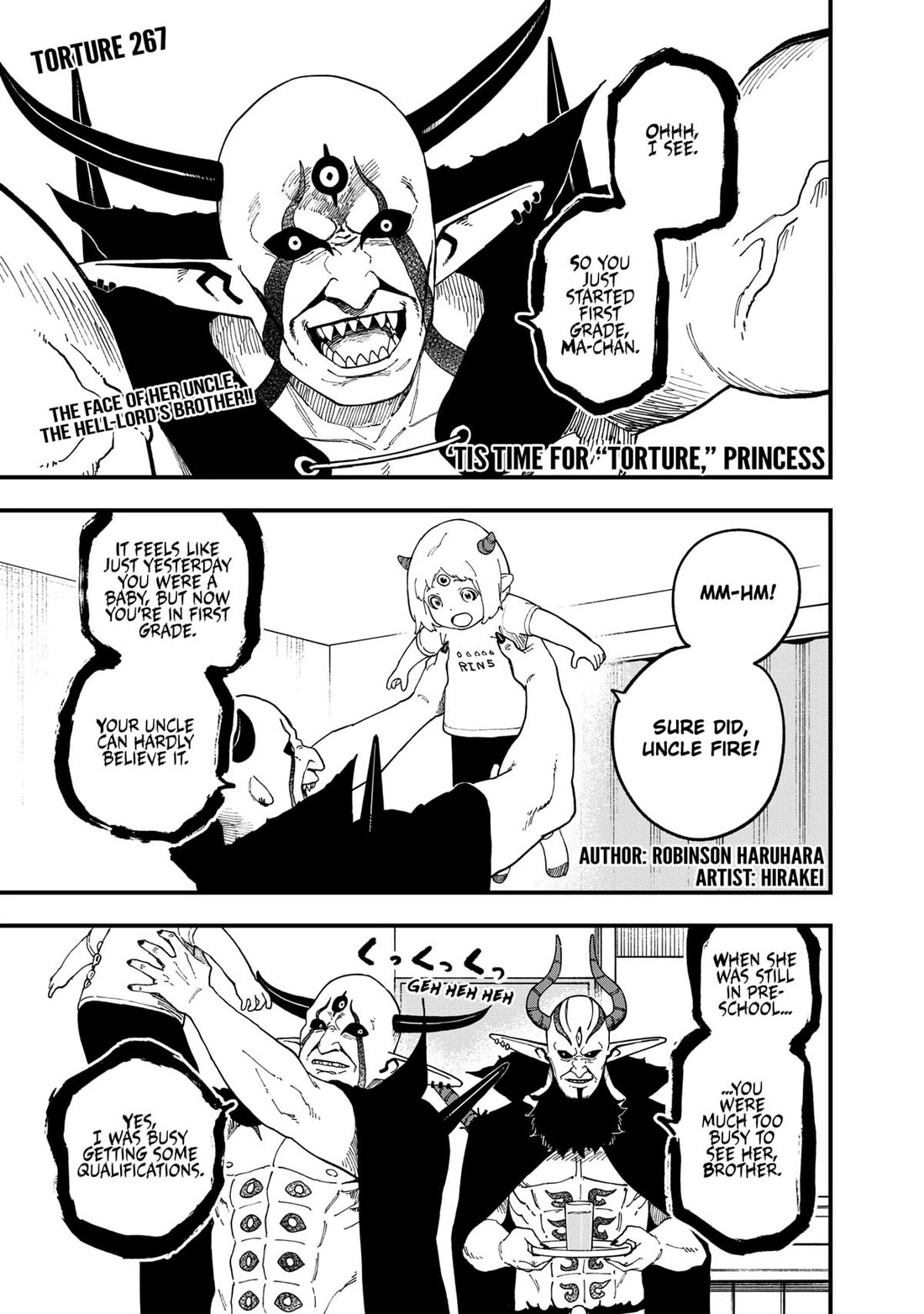 It's Time for "Interrogation", Princess! chapter 267 page 1