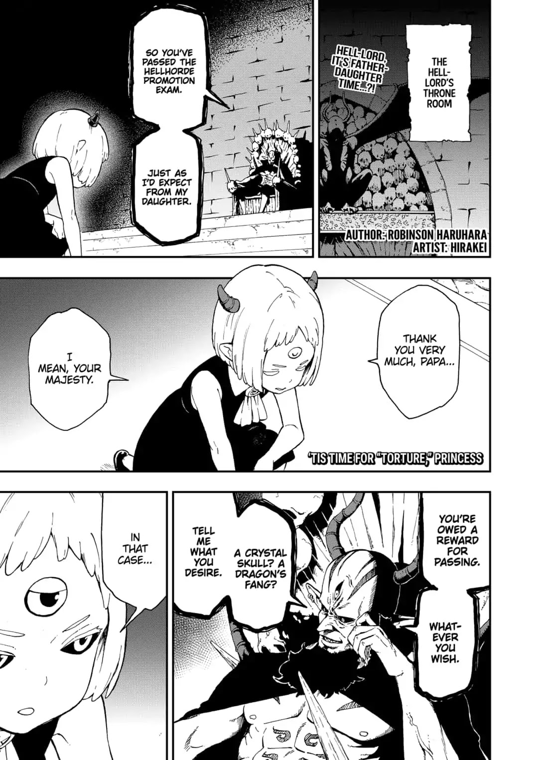 It's Time for "Interrogation", Princess! chapter 27 page 1