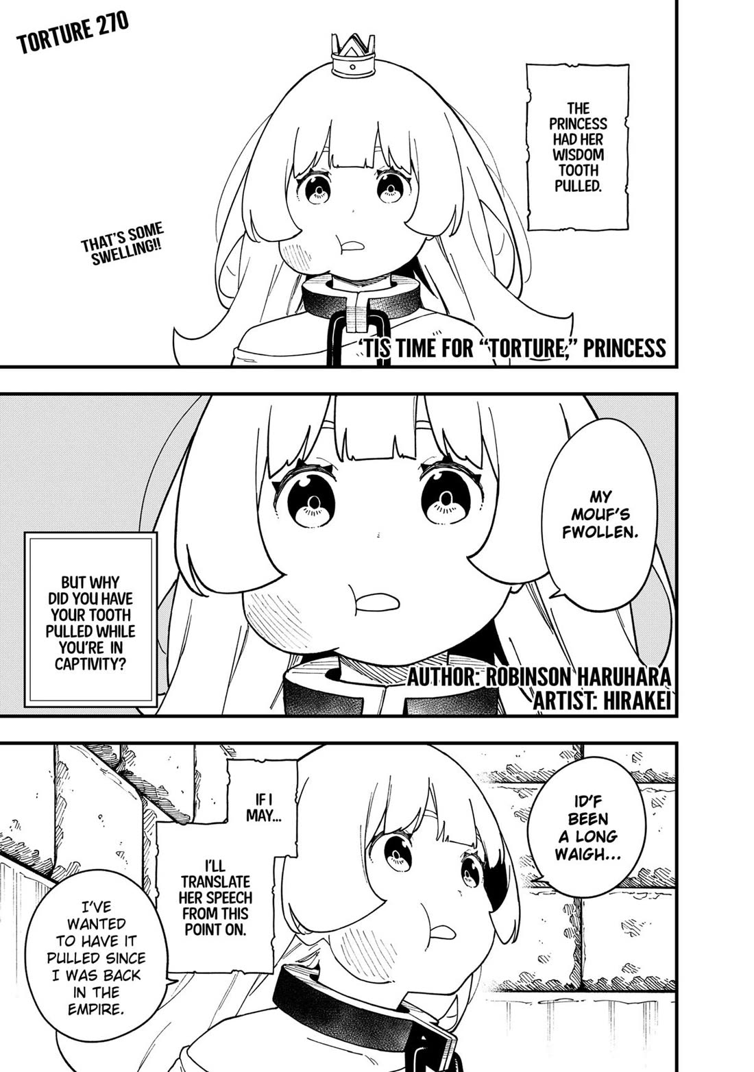 It's Time for "Interrogation", Princess! chapter 270 page 1