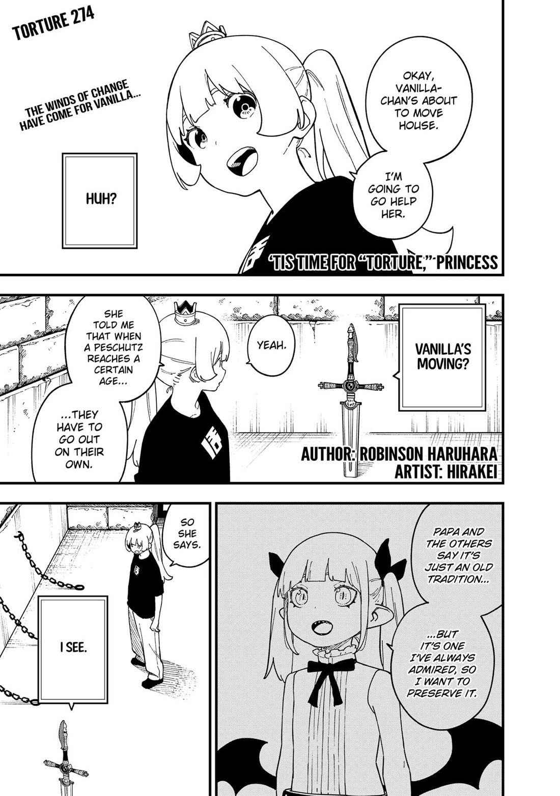 It's Time for "Interrogation", Princess! chapter 274 page 1