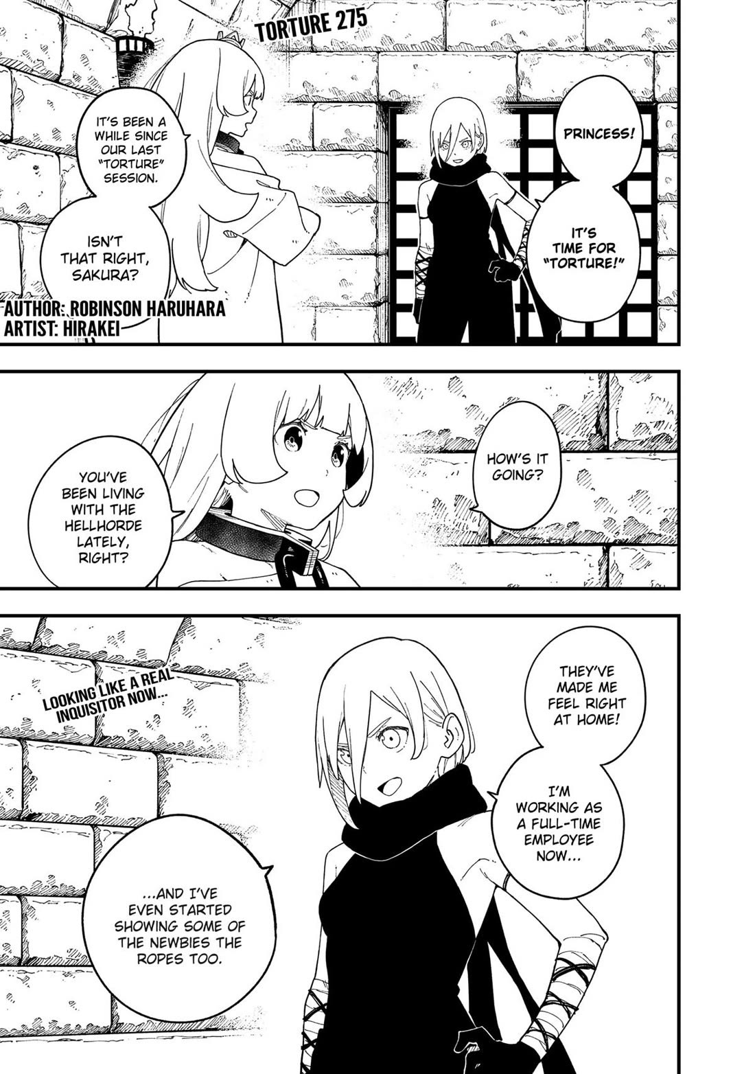It's Time for "Interrogation", Princess! chapter 275 page 1