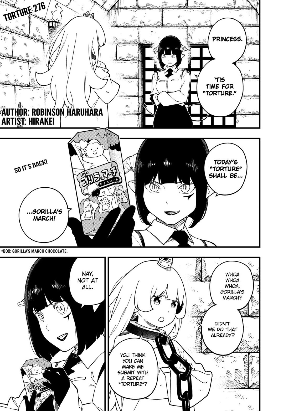 It's Time for "Interrogation", Princess! chapter 276 page 1