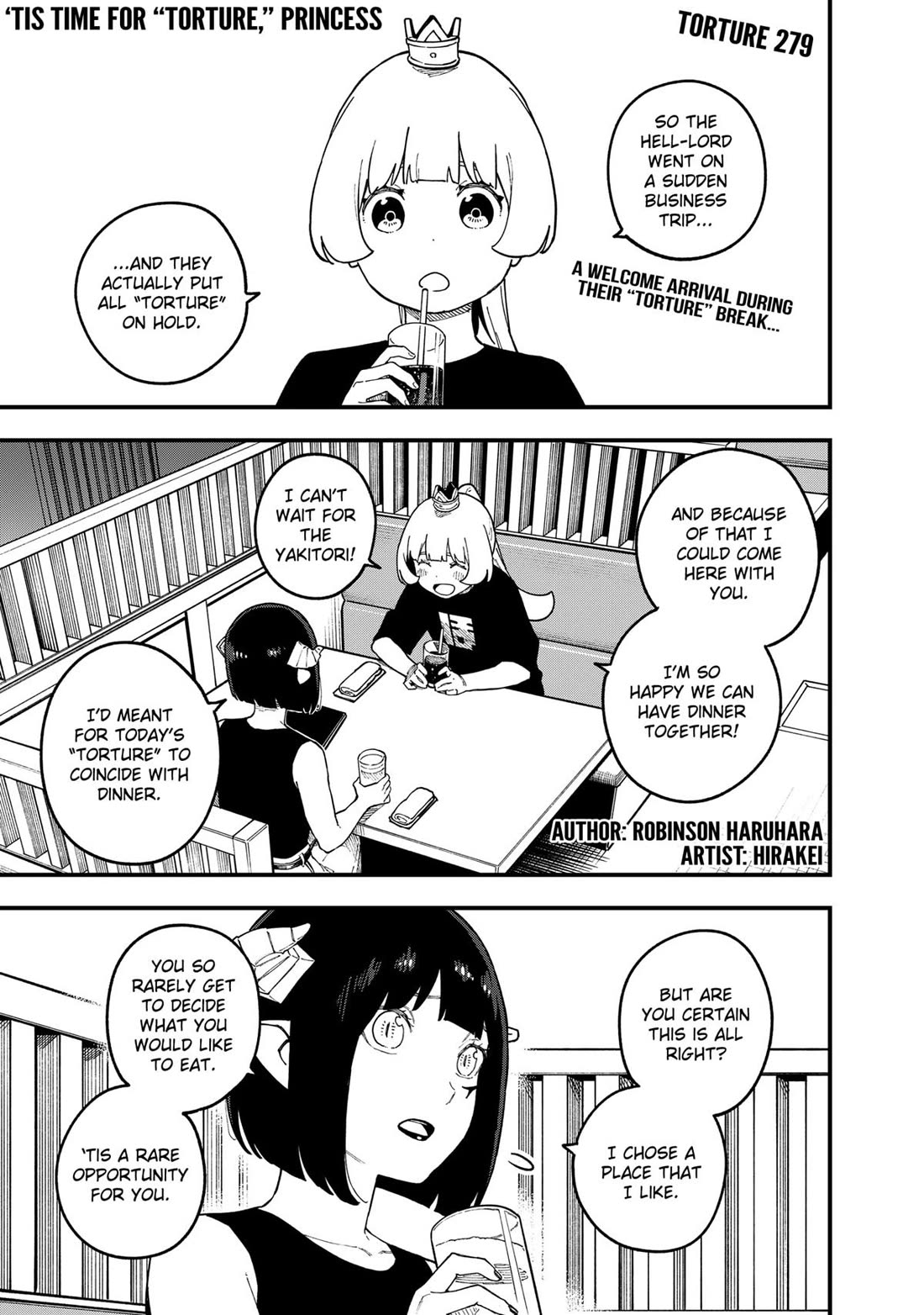 It's Time for "Interrogation", Princess! chapter 279 page 1