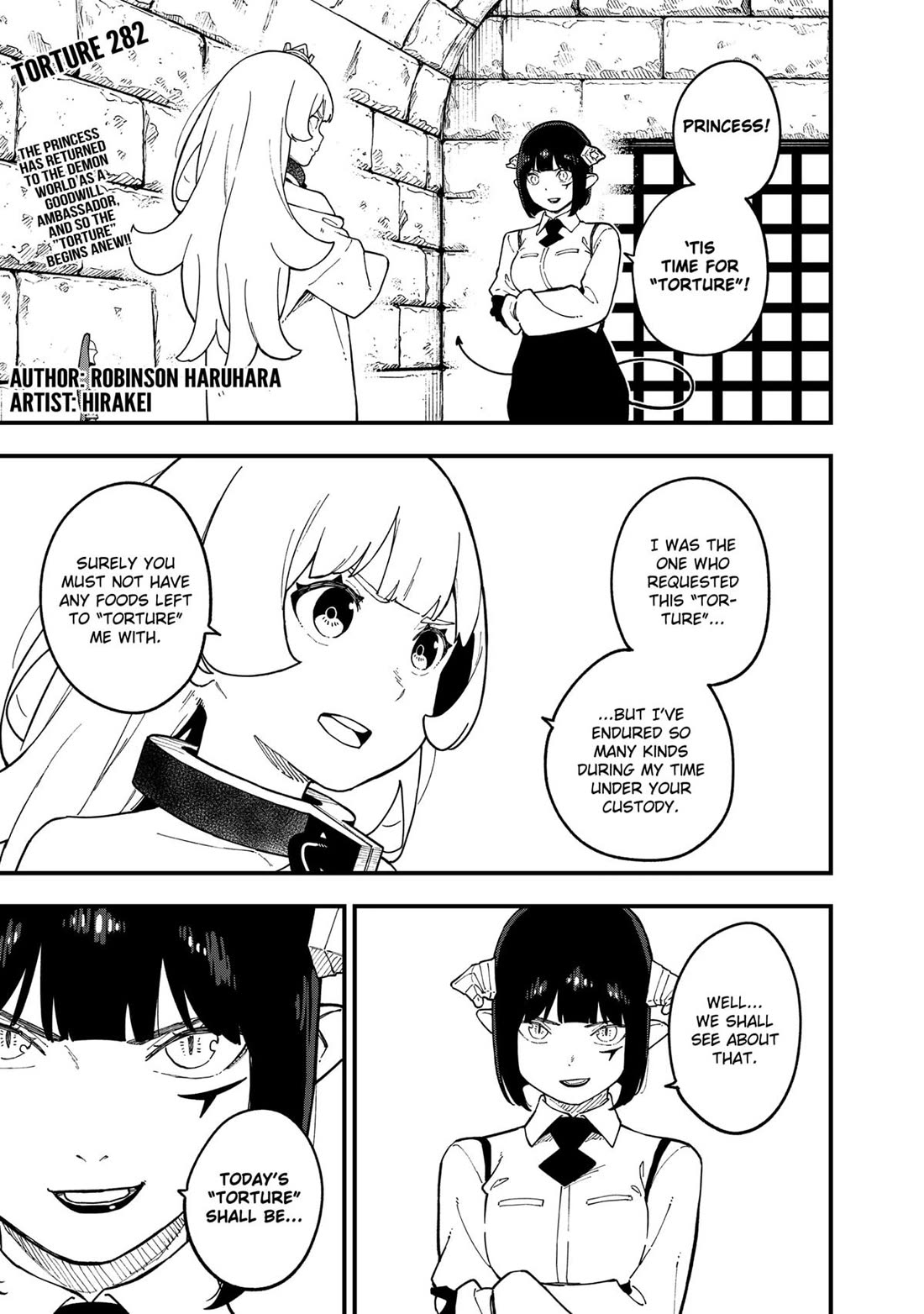 It's Time for "Interrogation", Princess! chapter 282 page 1