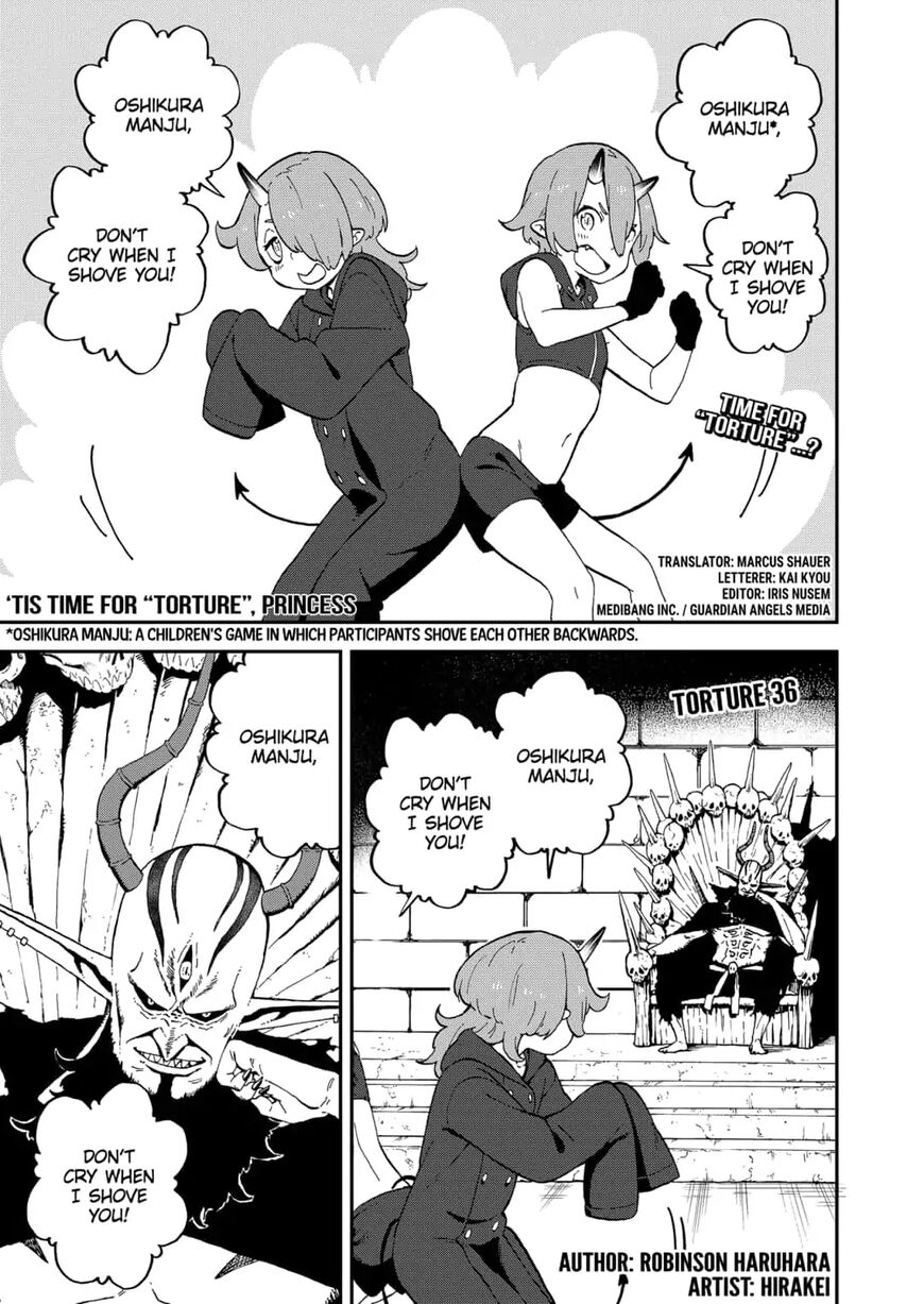 It's Time for "Interrogation", Princess! chapter 36 page 1