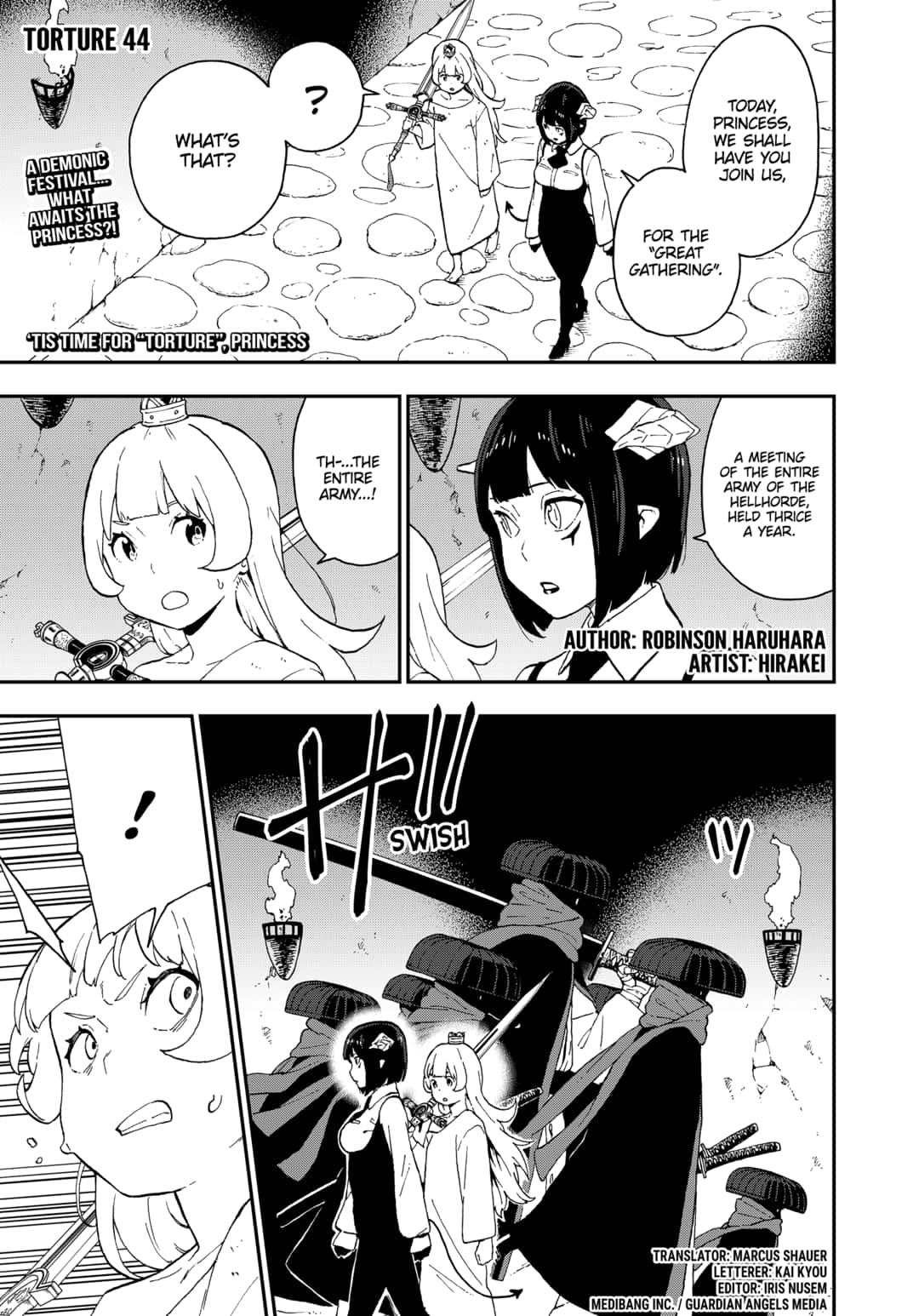 It's Time for "Interrogation", Princess! chapter 44 page 1
