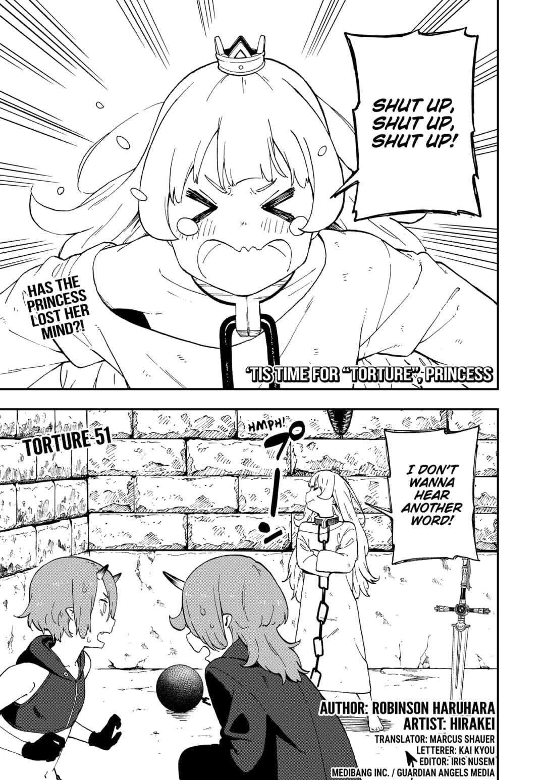 It's Time for "Interrogation", Princess! chapter 51 page 1