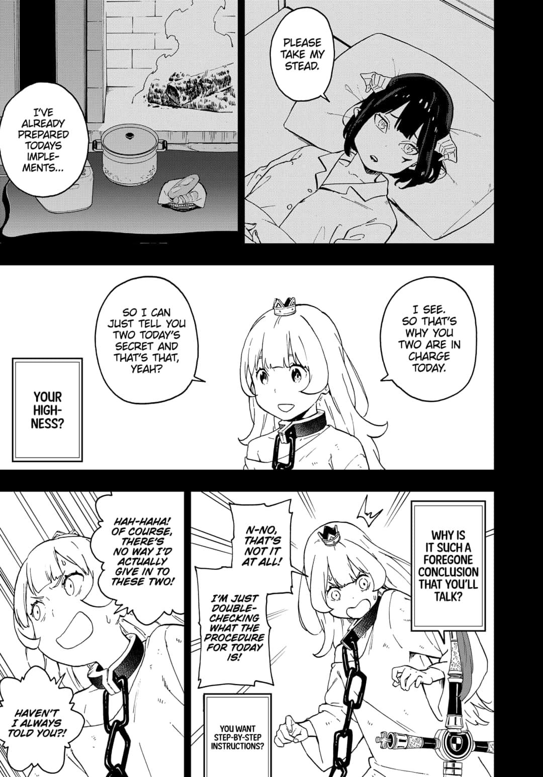 It's Time for "Interrogation", Princess! chapter 51 page 3