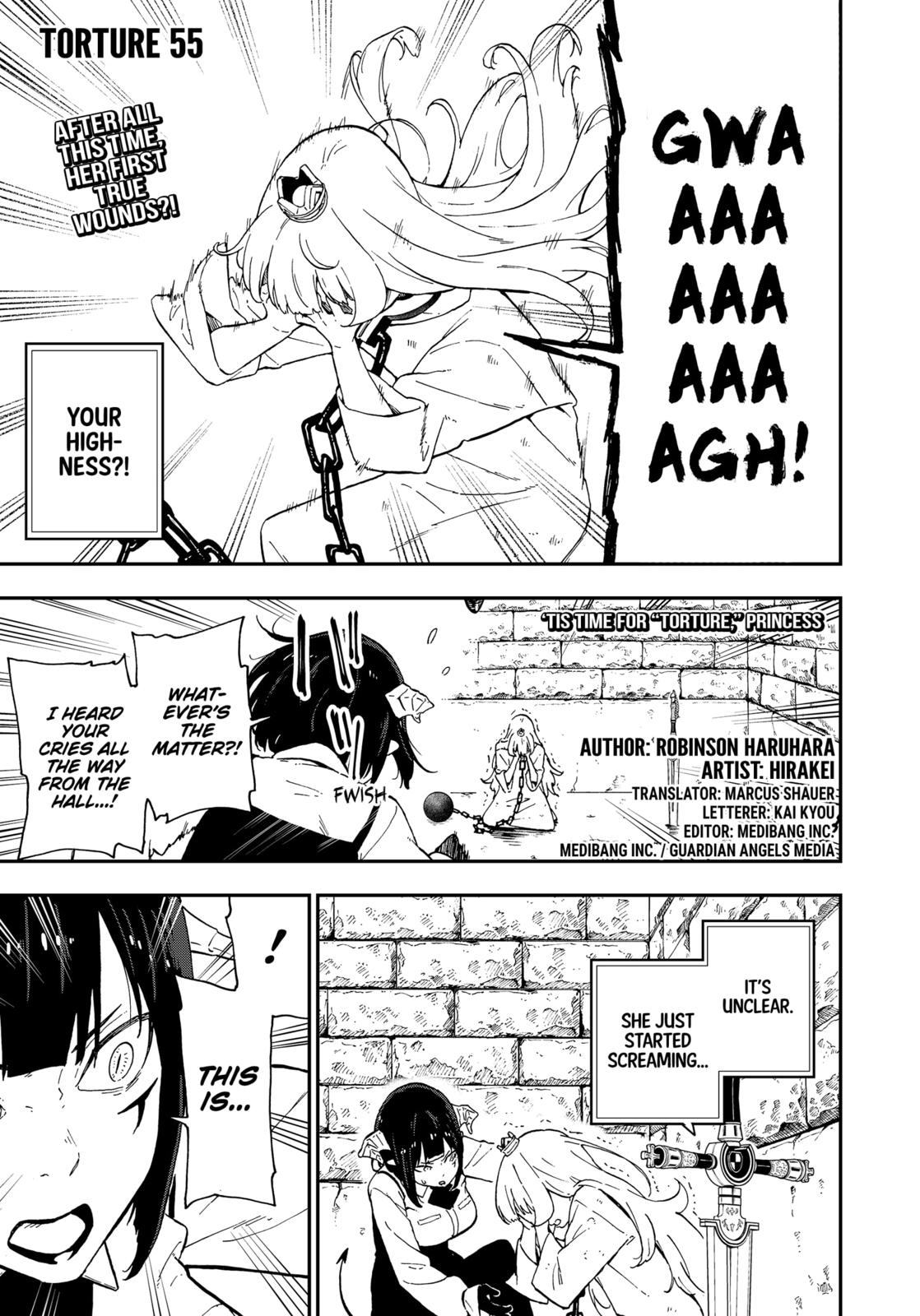 It's Time for "Interrogation", Princess! chapter 55 page 1