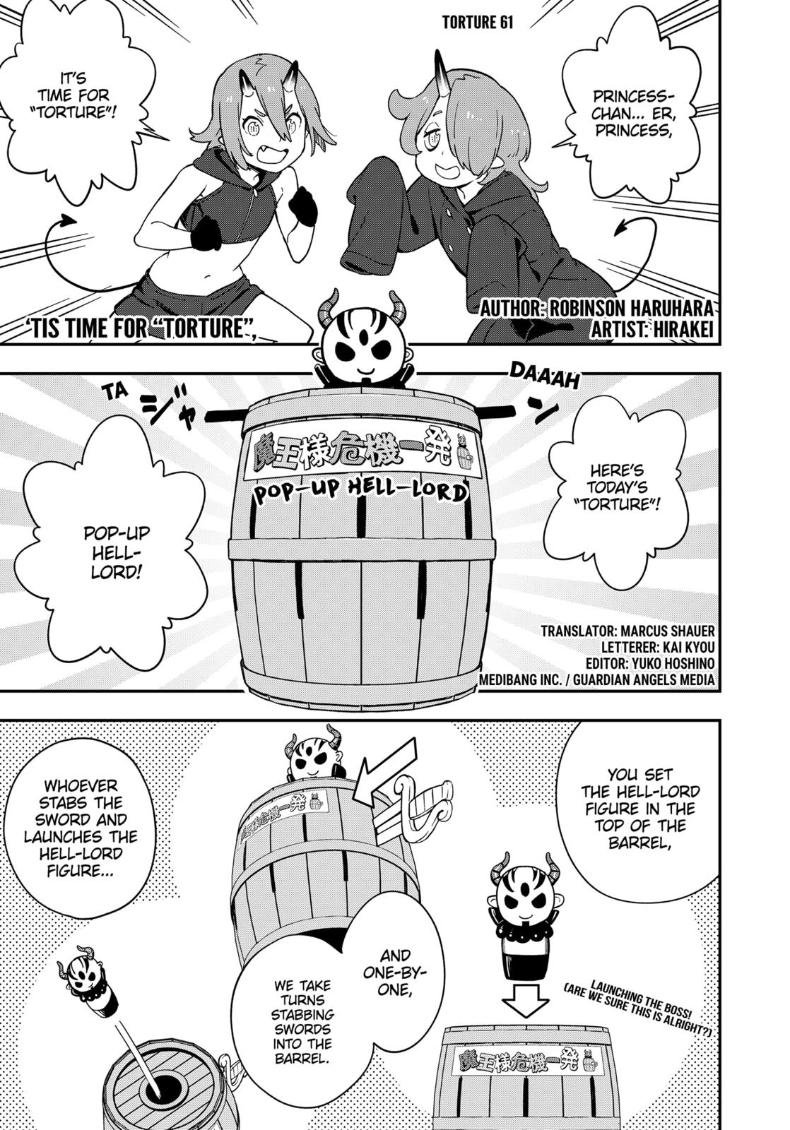 It's Time for "Interrogation", Princess! chapter 61 page 1