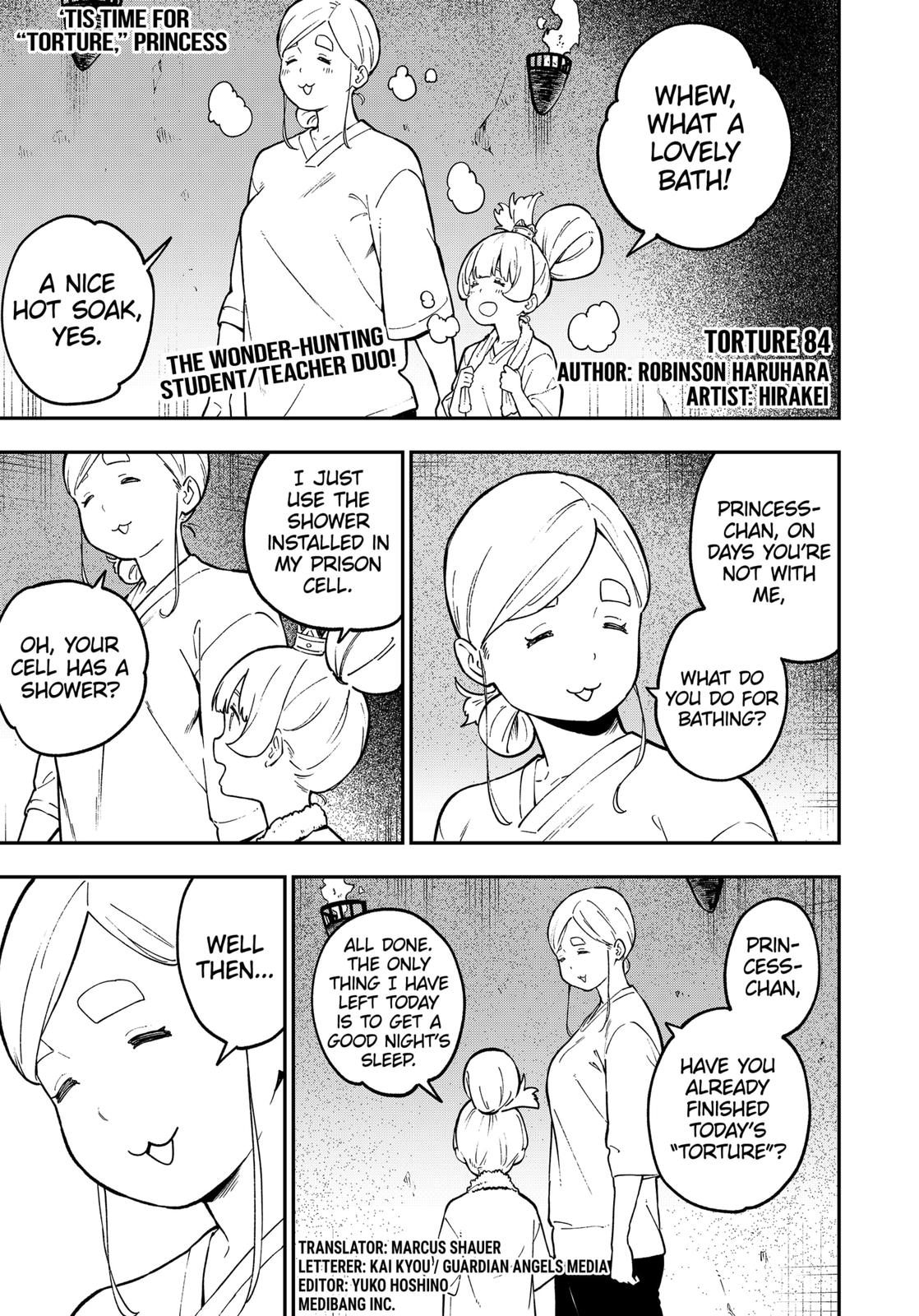 It's Time for "Interrogation", Princess! chapter 84 page 1