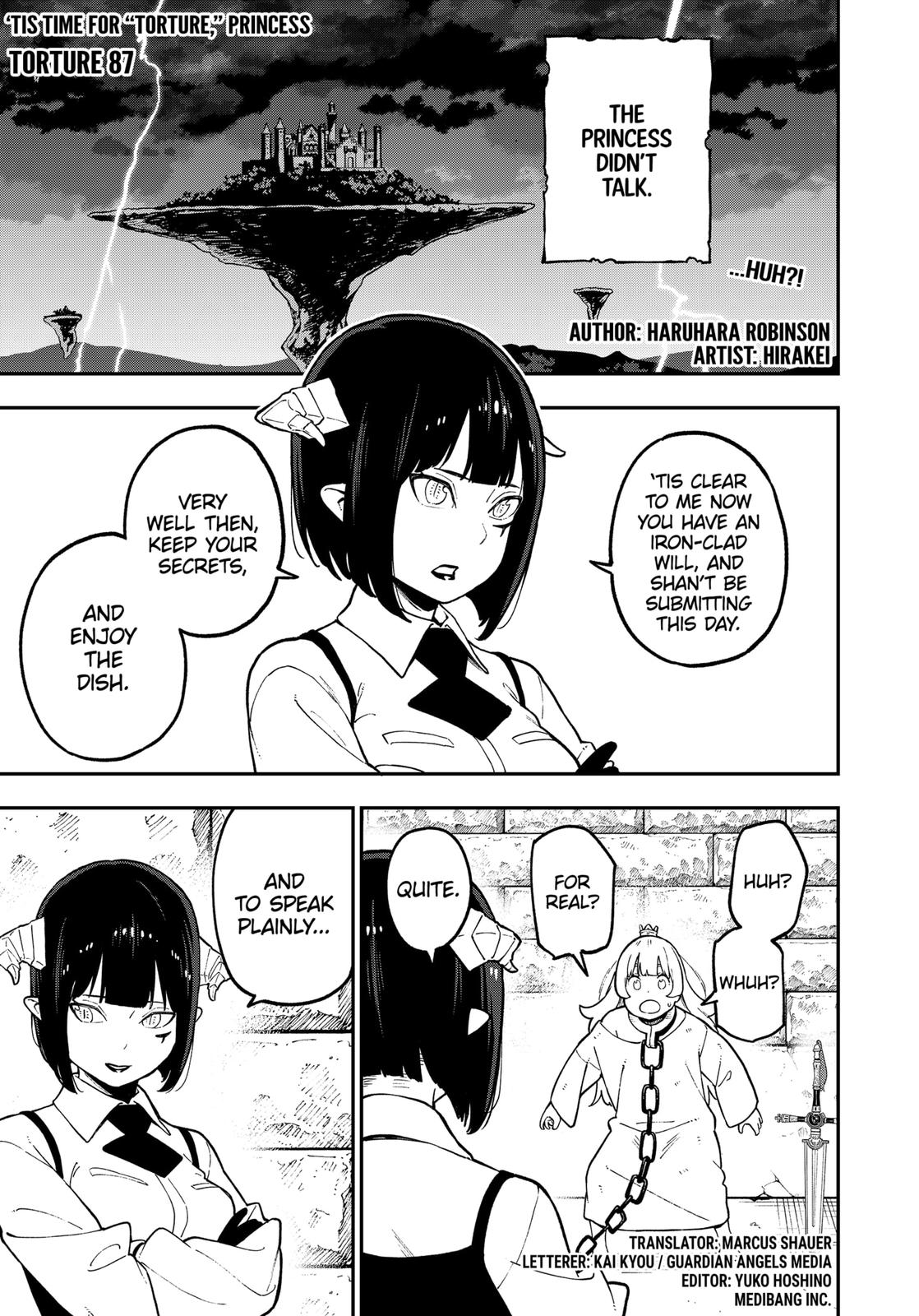It's Time for "Interrogation", Princess! chapter 87 page 1