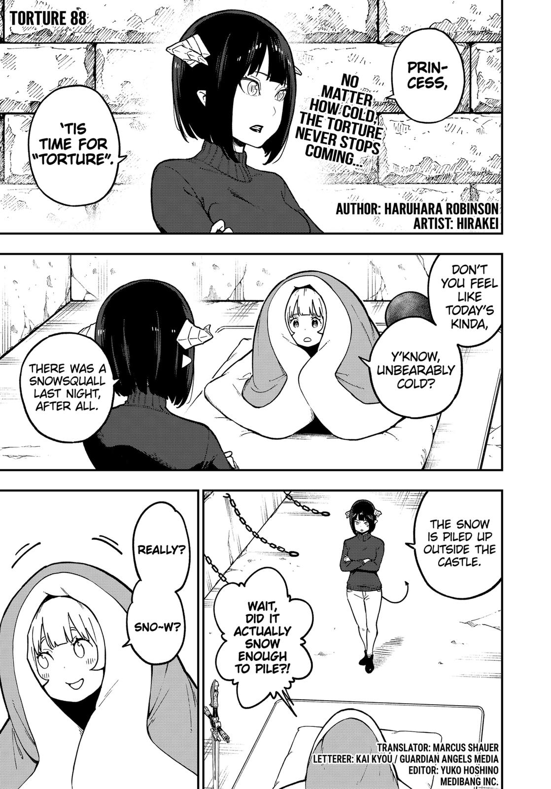 It's Time for "Interrogation", Princess! chapter 88 page 1