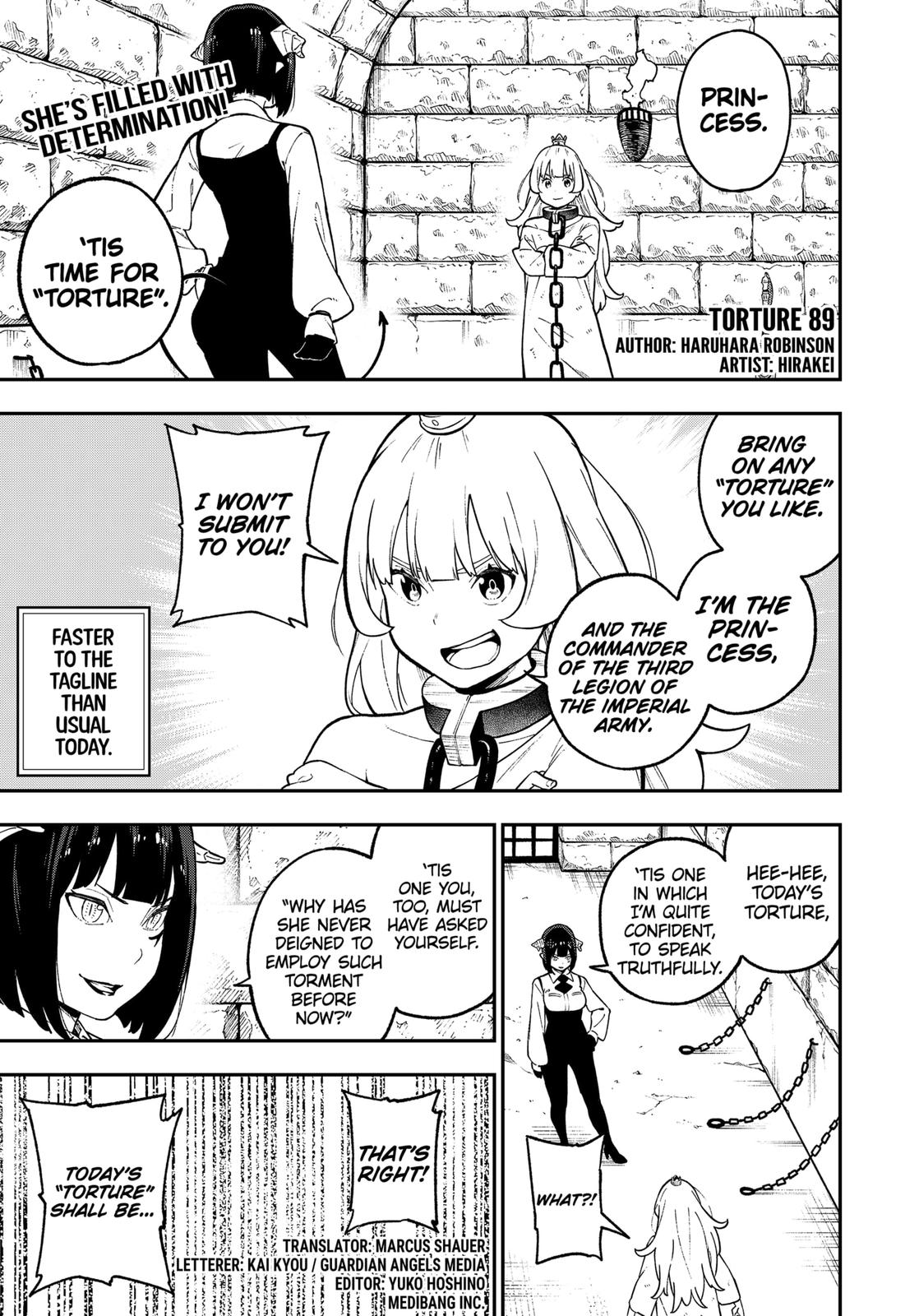 It's Time for "Interrogation", Princess! chapter 89 page 1