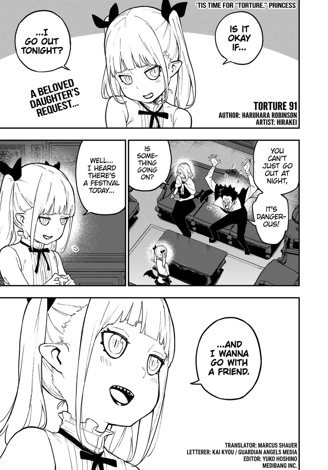 It's Time for "Interrogation", Princess! chapter 91 page 1