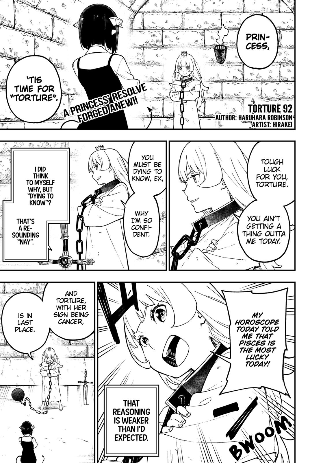 It's Time for "Interrogation", Princess! chapter 92 page 1