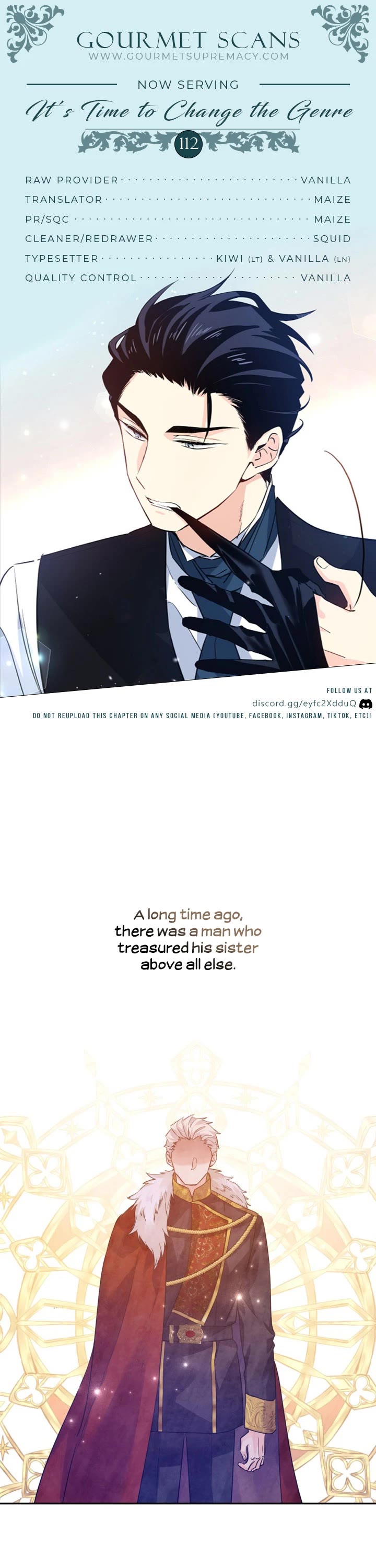 It’s Time to Change the Genre chapter 112 page 1