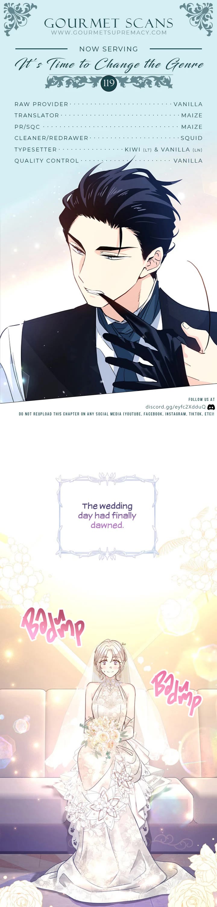 It’s Time to Change the Genre chapter 119 page 1