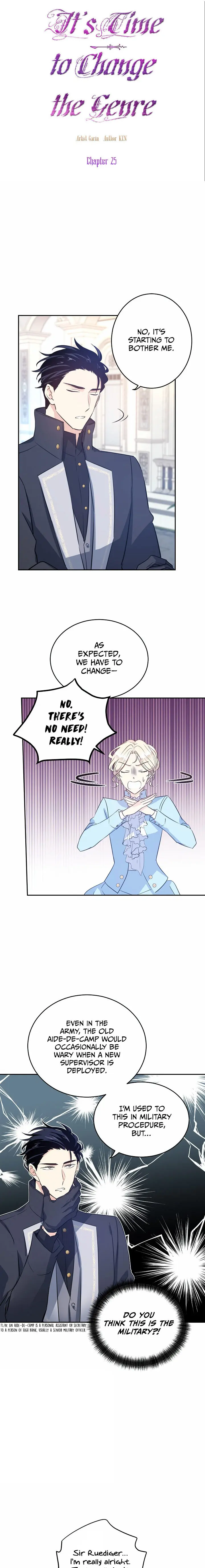 It’s Time to Change the Genre chapter 25 page 3