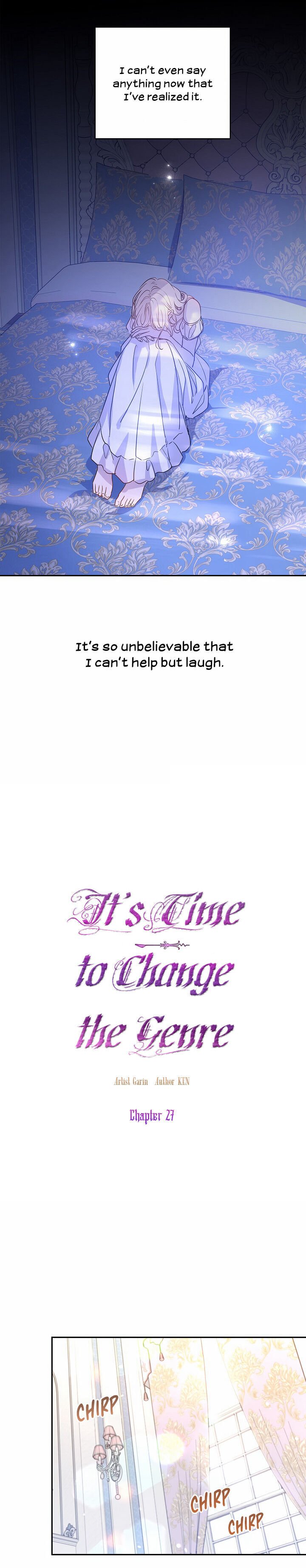 It’s Time to Change the Genre chapter 27 page 6