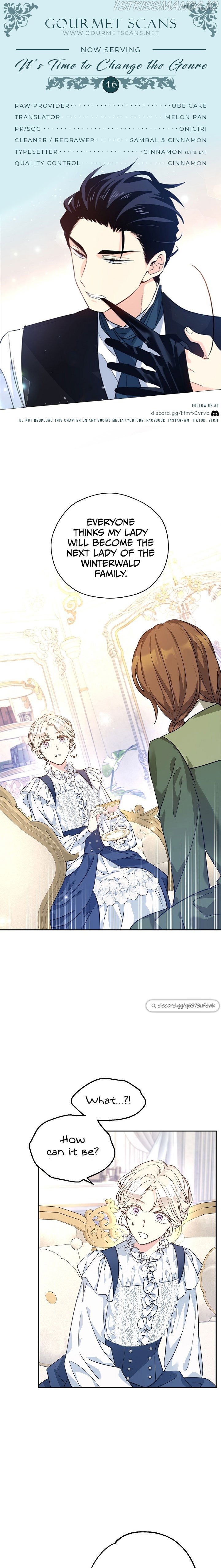 It’s Time to Change the Genre chapter 46 page 1