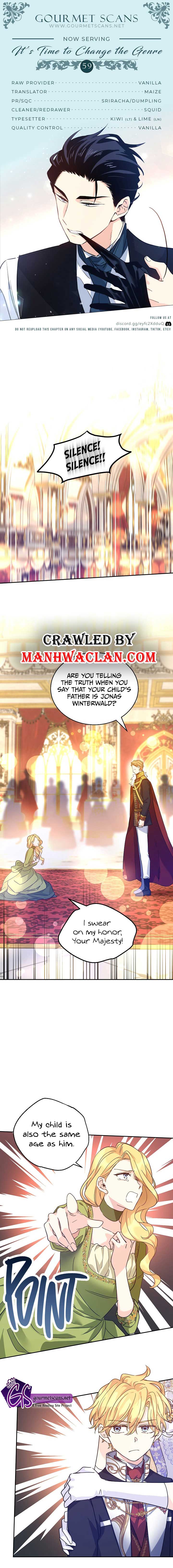 It’s Time to Change the Genre chapter 59 page 1