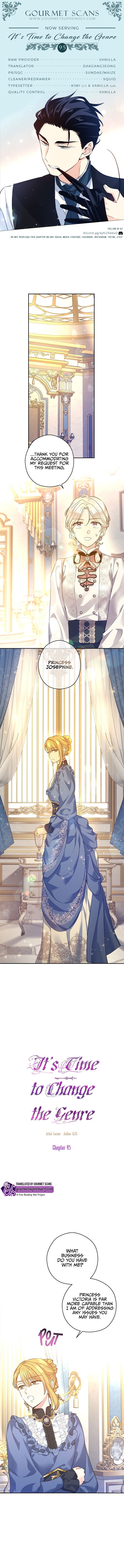 It’s Time to Change the Genre chapter 95 page 1
