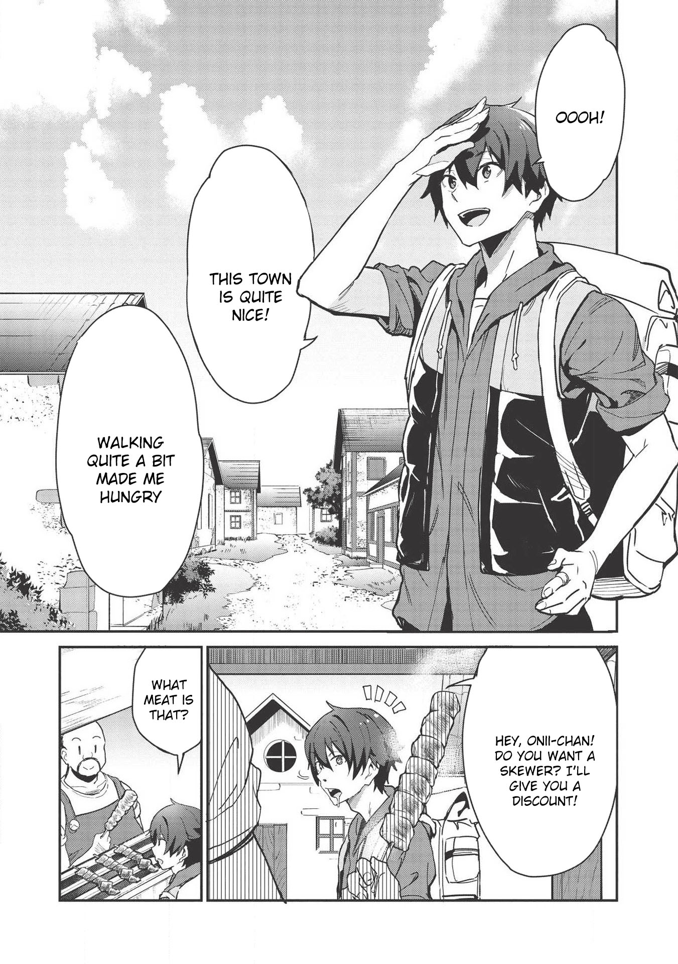 Itsudemo Jitaku Ni Kaerareru Ore Wa, Isekai De Gyoushounin O Hajimemashita chapter 1 page 17