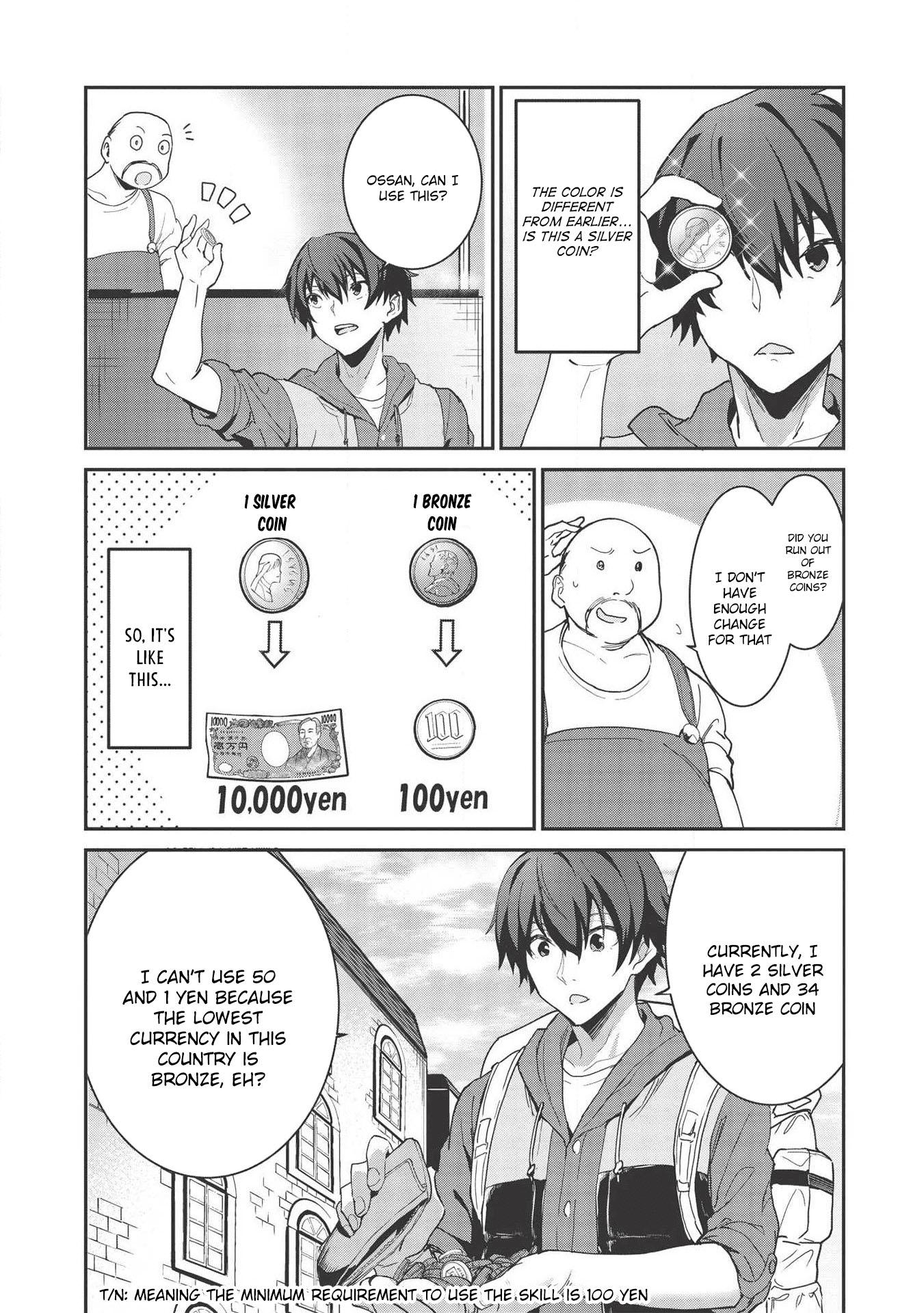 Itsudemo Jitaku Ni Kaerareru Ore Wa, Isekai De Gyoushounin O Hajimemashita chapter 1 page 24