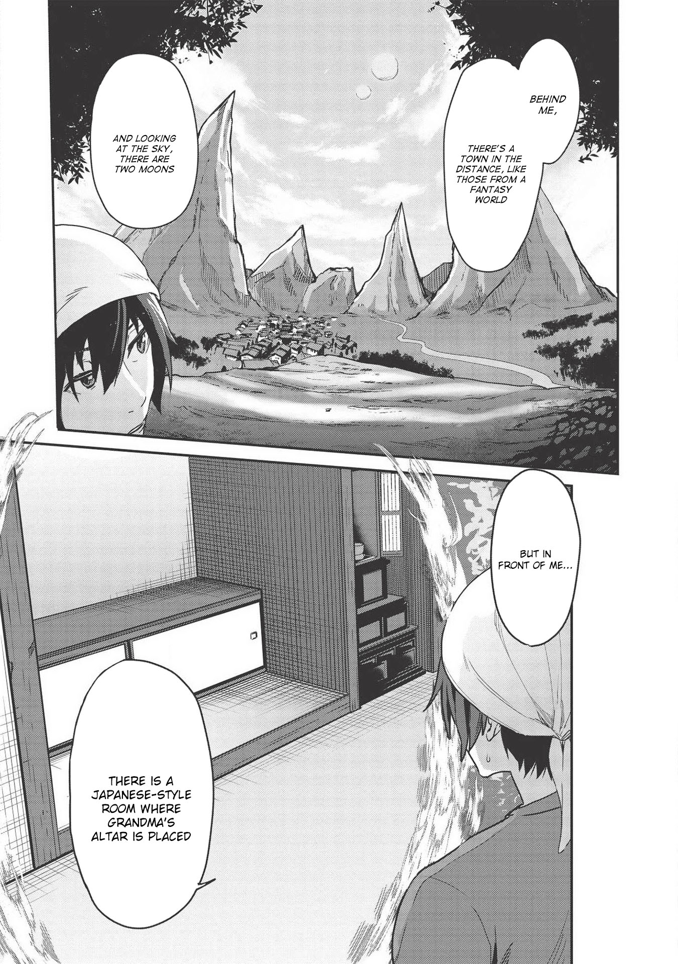 Itsudemo Jitaku Ni Kaerareru Ore Wa, Isekai De Gyoushounin O Hajimemashita chapter 1 page 7