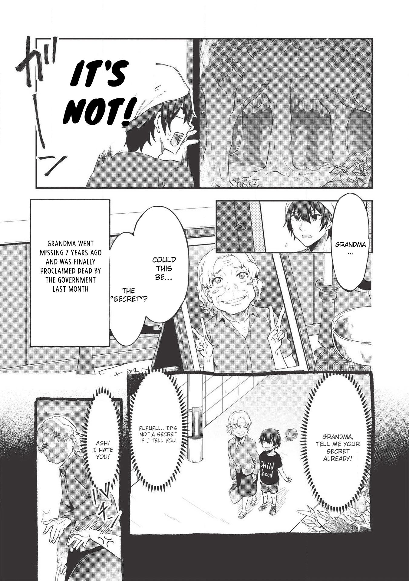 Itsudemo Jitaku Ni Kaerareru Ore Wa, Isekai De Gyoushounin O Hajimemashita chapter 1 page 9