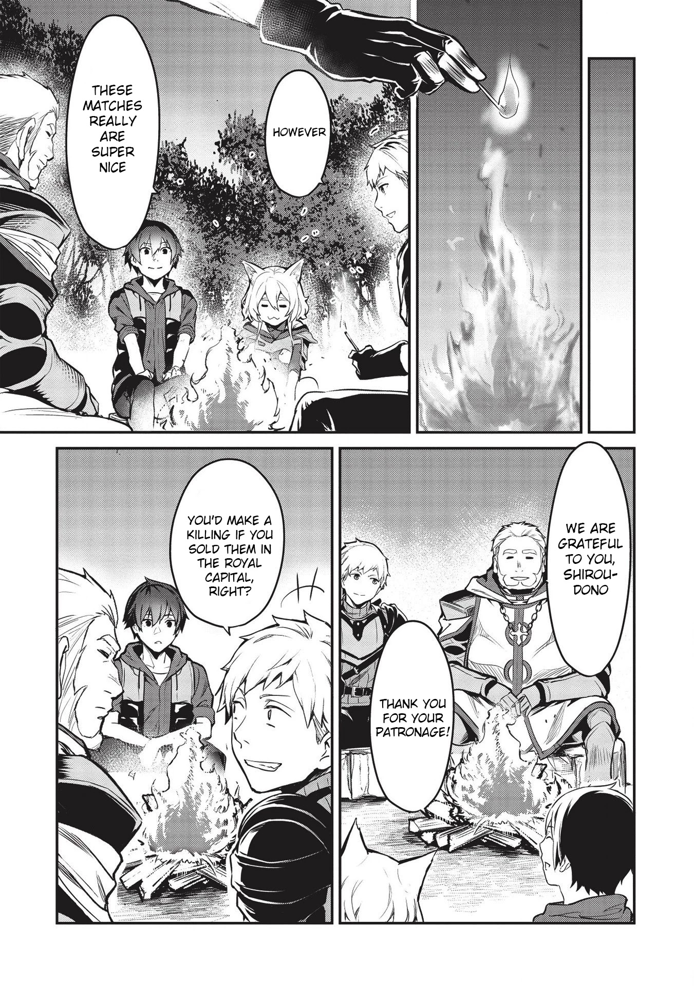 Itsudemo Jitaku Ni Kaerareru Ore Wa, Isekai De Gyoushounin O Hajimemashita chapter 10 page 5