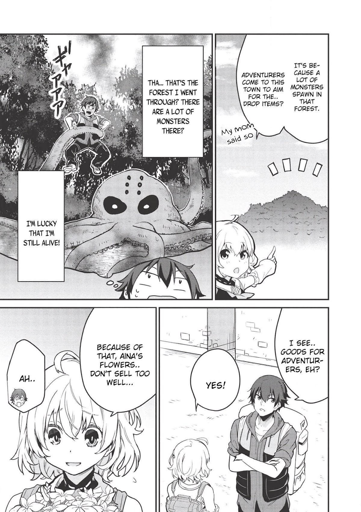 Itsudemo Jitaku Ni Kaerareru Ore Wa, Isekai De Gyoushounin O Hajimemashita chapter 2 page 8