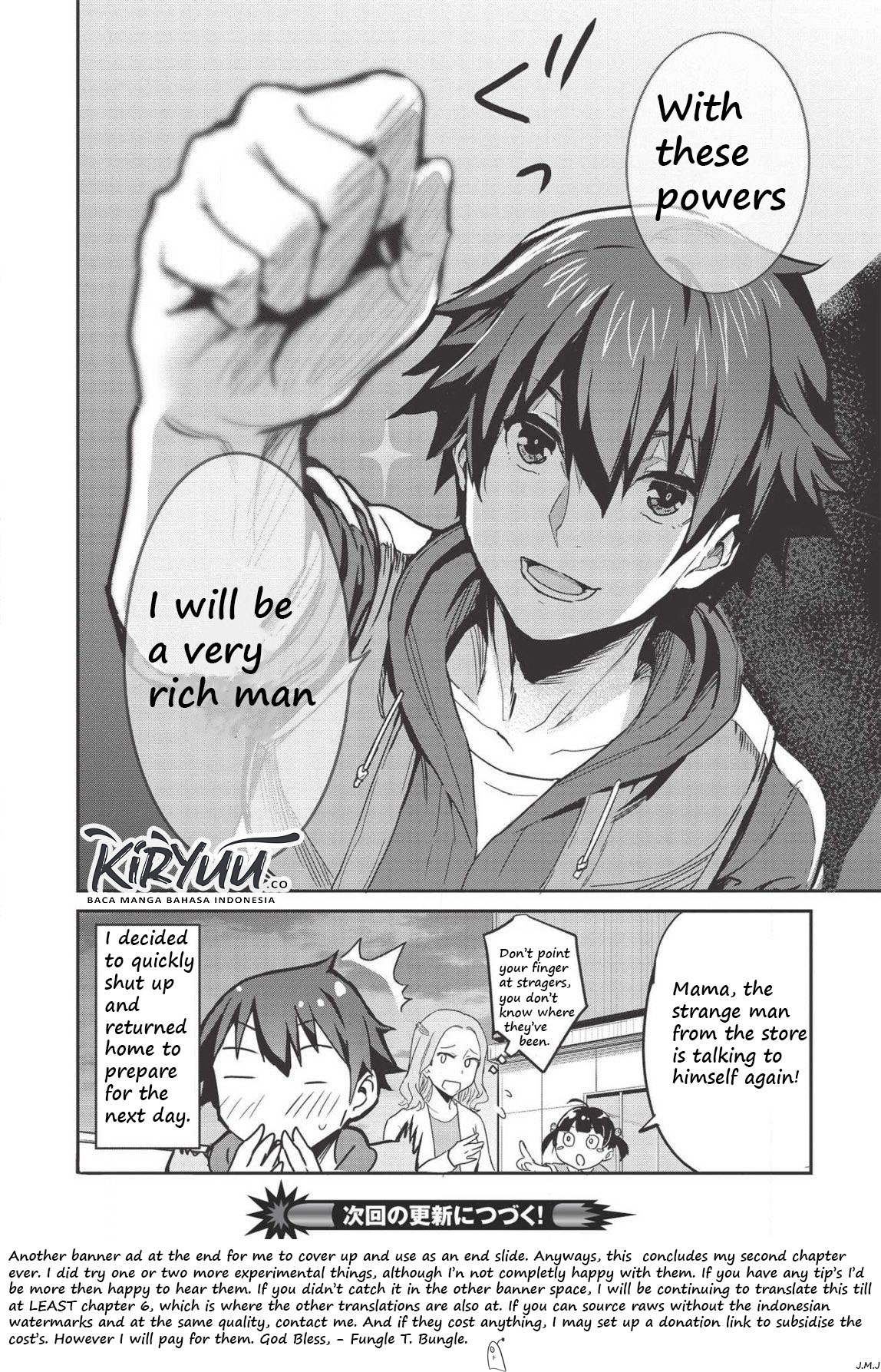 Itsudemo Jitaku Ni Kaerareru Ore Wa, Isekai De Gyoushounin O Hajimemashita chapter 3.5 page 10