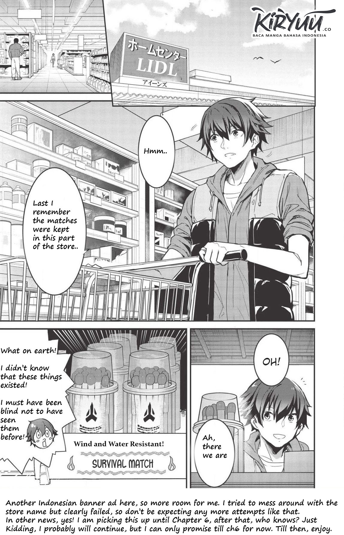 Itsudemo Jitaku Ni Kaerareru Ore Wa, Isekai De Gyoushounin O Hajimemashita chapter 3.5 page 5