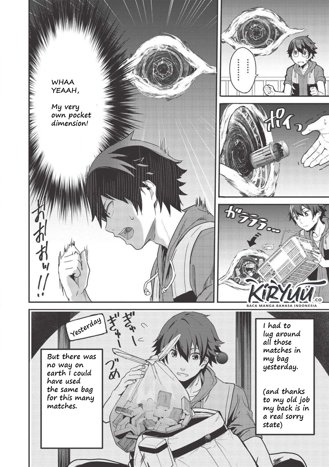 Itsudemo Jitaku Ni Kaerareru Ore Wa, Isekai De Gyoushounin O Hajimemashita chapter 3.5 page 8