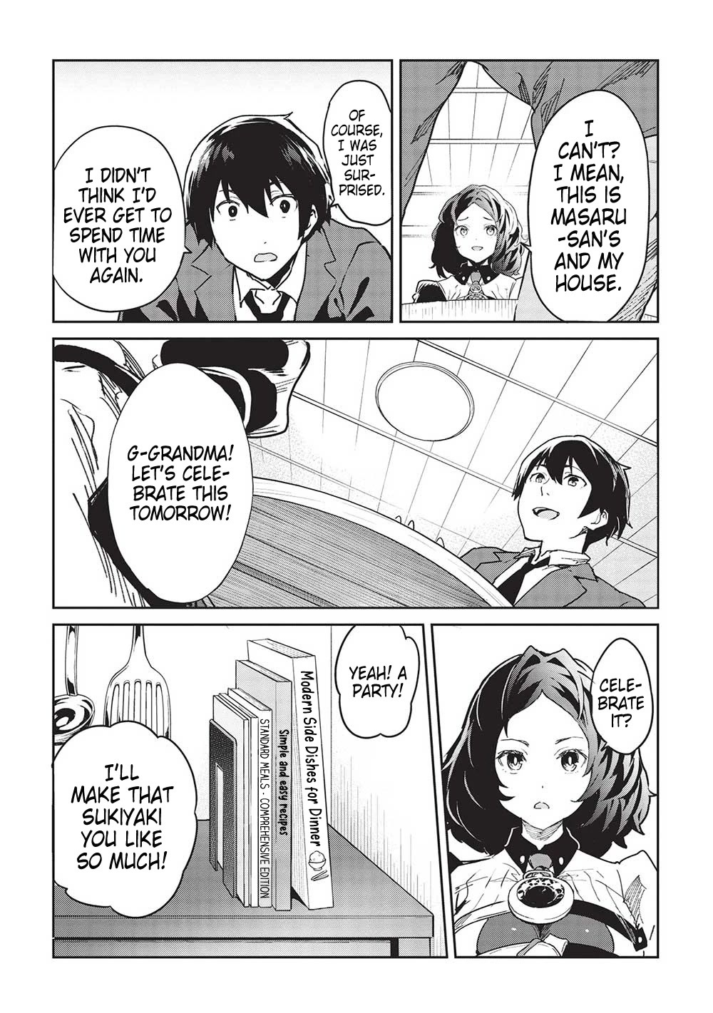 Itsudemo Jitaku Ni Kaerareru Ore Wa, Isekai De Gyoushounin O Hajimemashita chapter 38 page 14