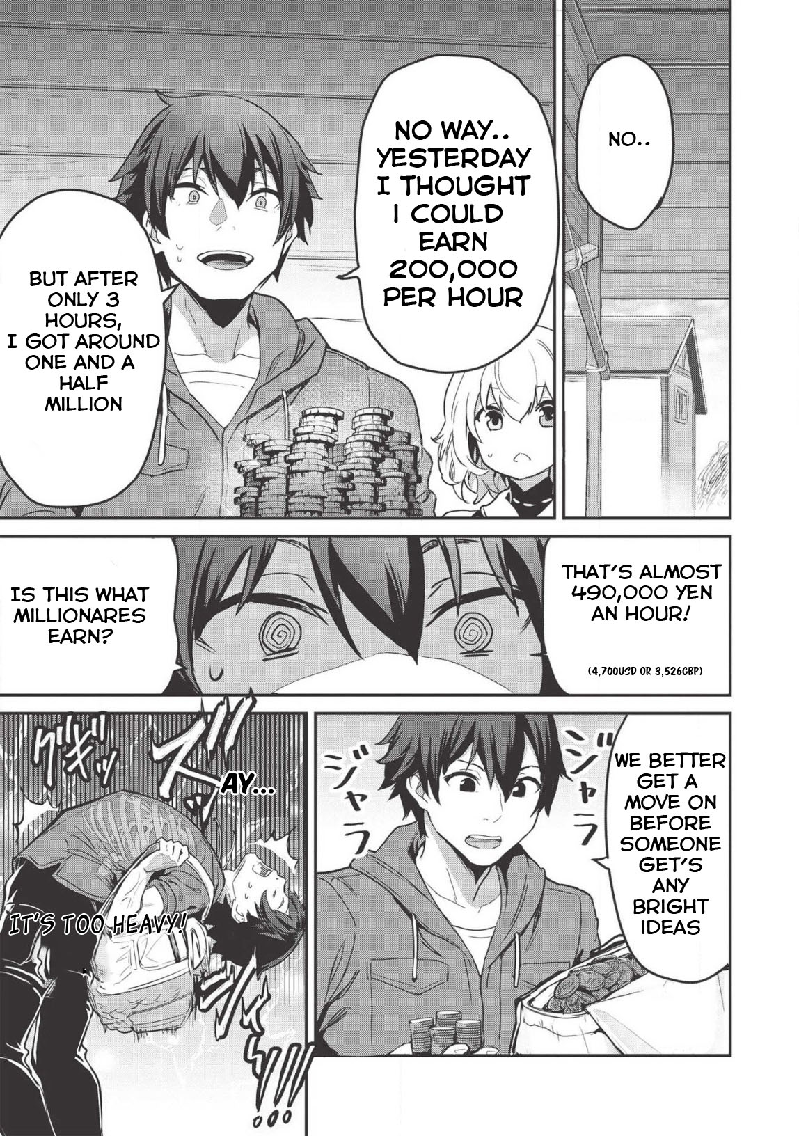 Itsudemo Jitaku Ni Kaerareru Ore Wa, Isekai De Gyoushounin O Hajimemashita chapter 4 page 14