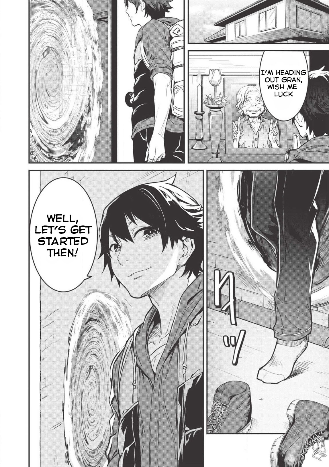 Itsudemo Jitaku Ni Kaerareru Ore Wa, Isekai De Gyoushounin O Hajimemashita chapter 4 page 3