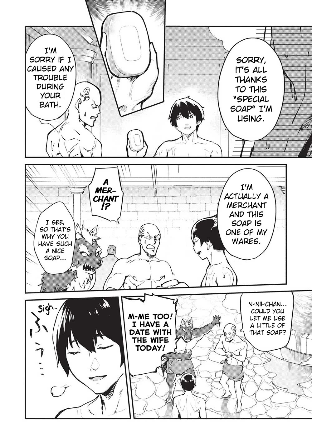 Itsudemo Jitaku Ni Kaerareru Ore Wa, Isekai De Gyoushounin O Hajimemashita chapter 44 page 7