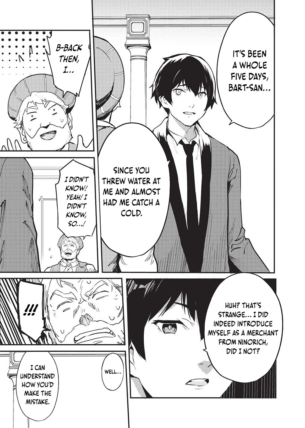 Itsudemo Jitaku Ni Kaerareru Ore Wa, Isekai De Gyoushounin O Hajimemashita chapter 47 page 14