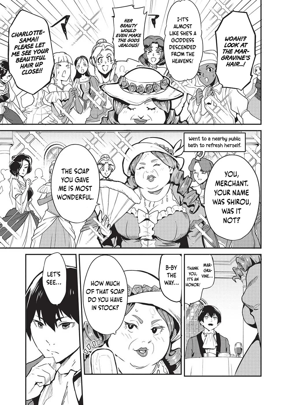 Itsudemo Jitaku Ni Kaerareru Ore Wa, Isekai De Gyoushounin O Hajimemashita chapter 47 page 4