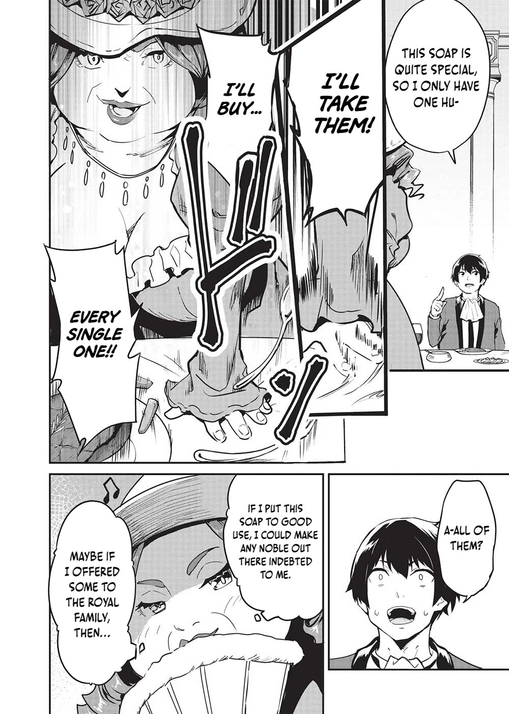 Itsudemo Jitaku Ni Kaerareru Ore Wa, Isekai De Gyoushounin O Hajimemashita chapter 47 page 5