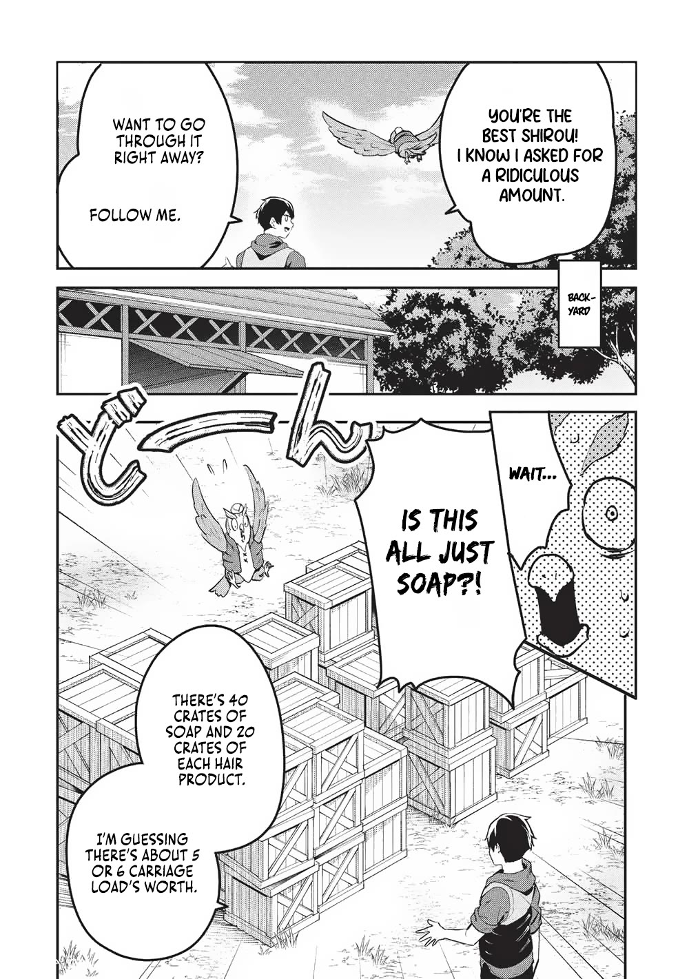 Itsudemo Jitaku Ni Kaerareru Ore Wa, Isekai De Gyoushounin O Hajimemashita chapter 59 page 11