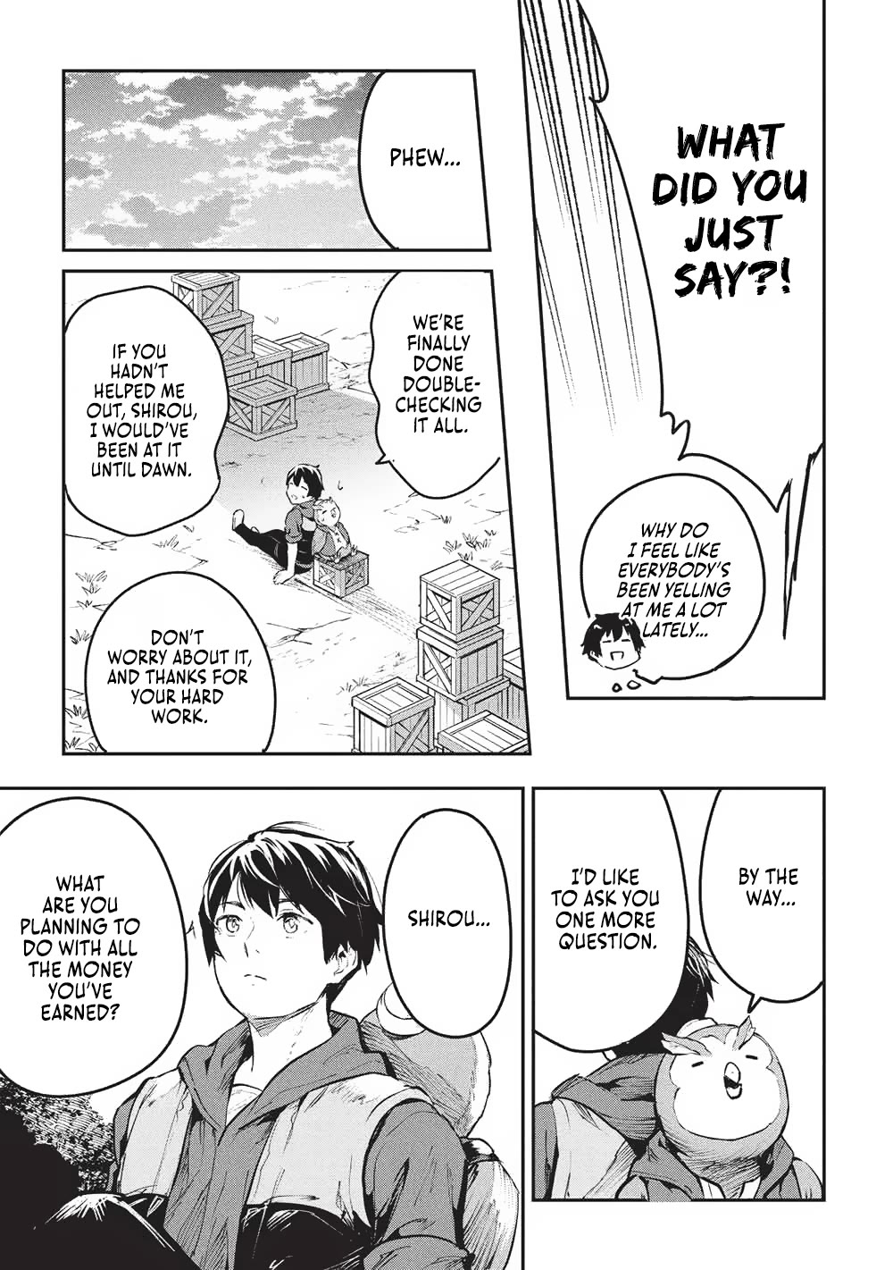 Itsudemo Jitaku Ni Kaerareru Ore Wa, Isekai De Gyoushounin O Hajimemashita chapter 59 page 15