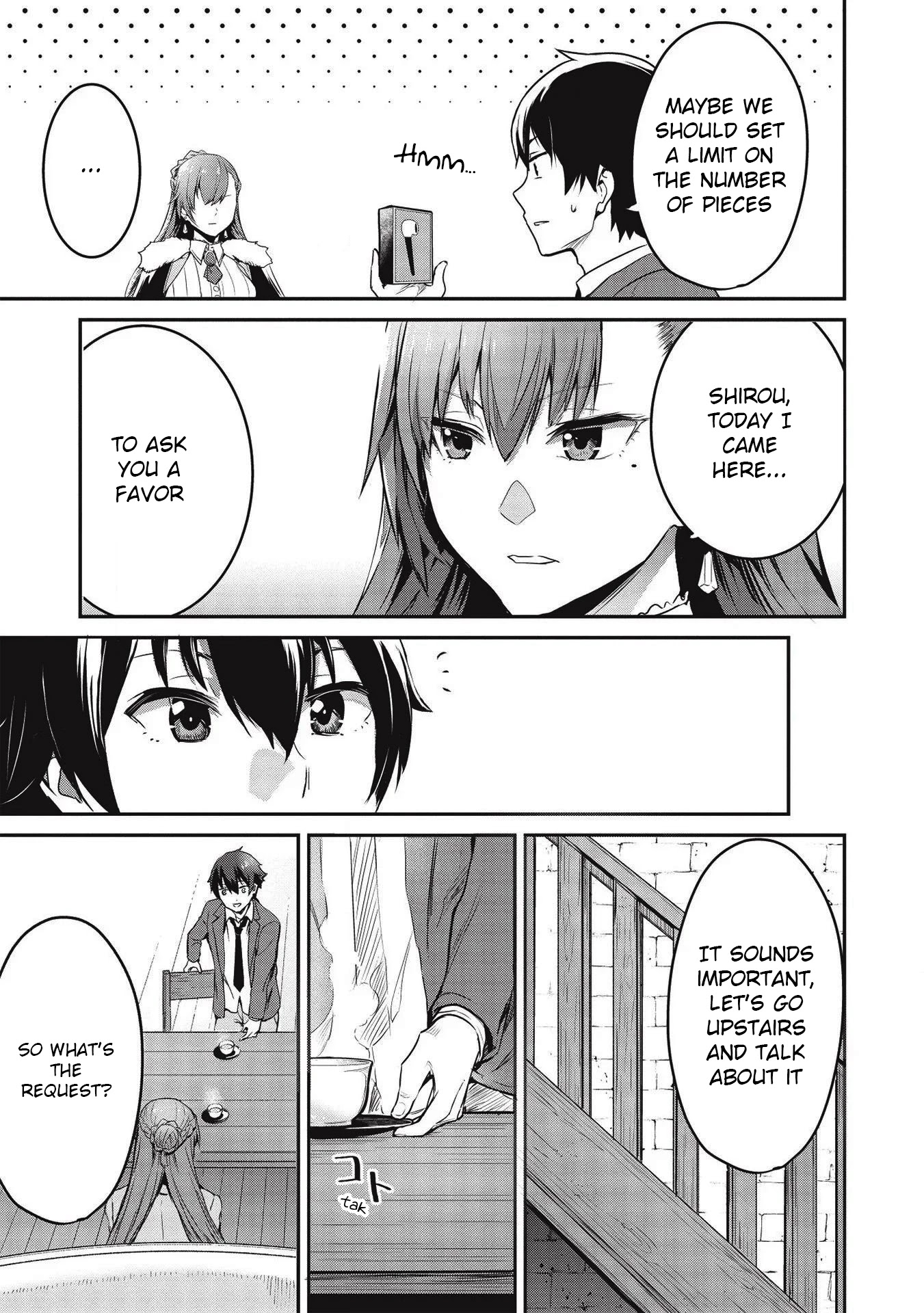 Itsudemo Jitaku Ni Kaerareru Ore Wa, Isekai De Gyoushounin O Hajimemashita chapter 6 page 4