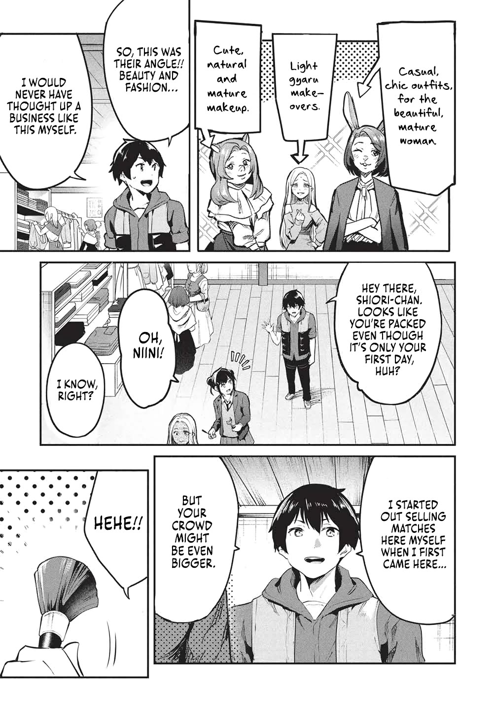 Itsudemo Jitaku Ni Kaerareru Ore Wa, Isekai De Gyoushounin O Hajimemashita chapter 60 page 3