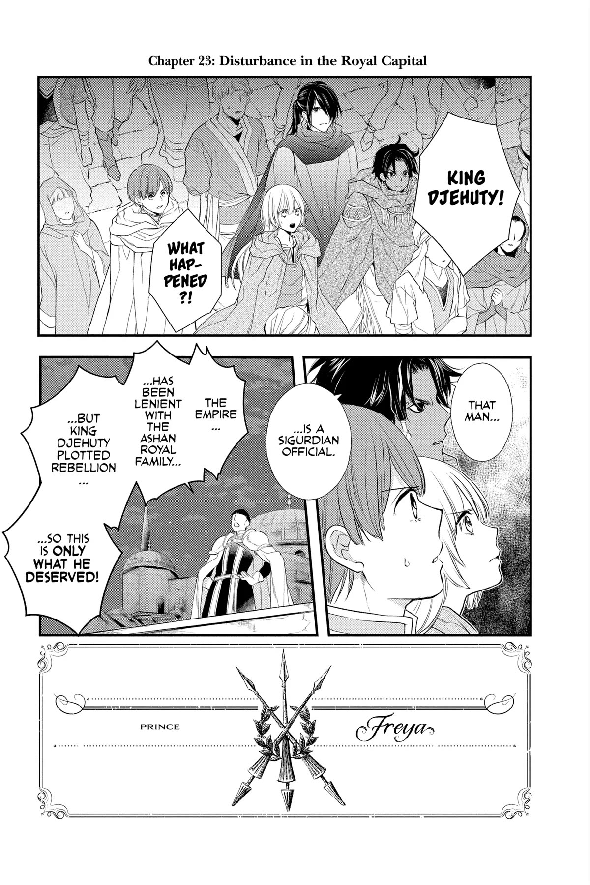 Itsuwari no Freya chapter 23 page 1
