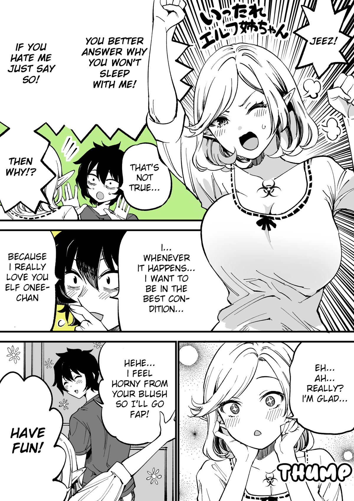 Ittare Elf Nee-chan chapter 10 page 1