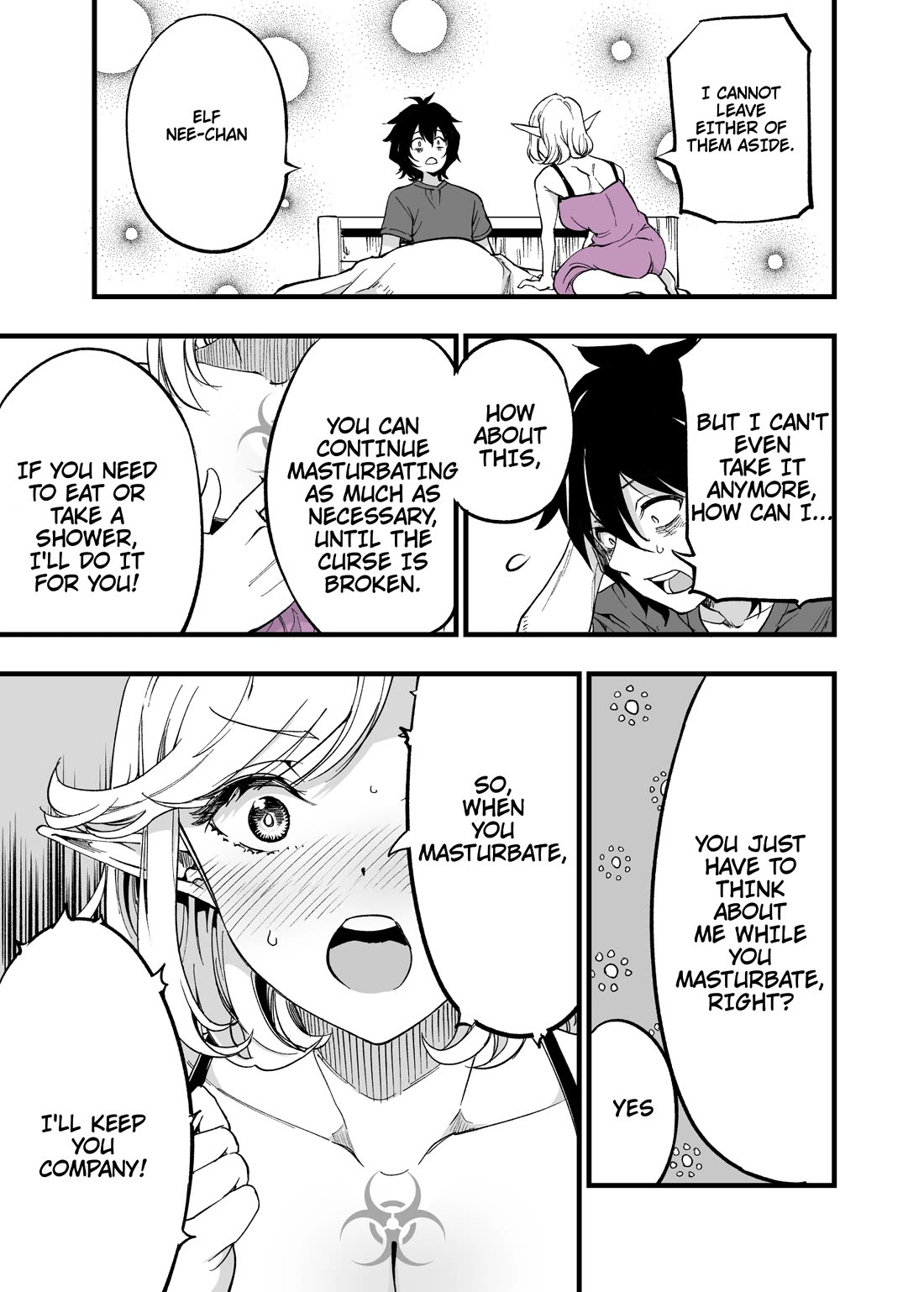 Ittare Elf Nee-chan chapter 32 page 1